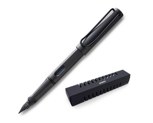 Ручка перьевая Lamy 017 Safari Умбра цвет чернил синий цвет корпуса темно-коричневый (артикул производителя 4000202)